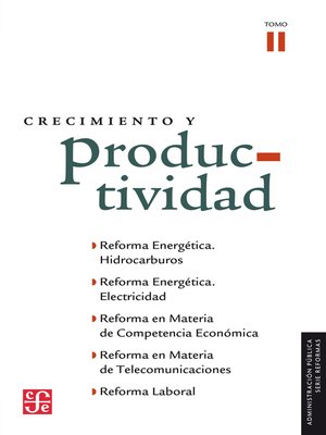 cover image of Crecimiento y productividad, II